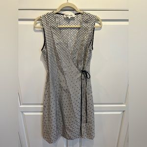 DVF silk dress size 8